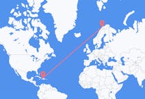 Flyreiser fra Cap-Haïtien, Haiti til Tromsø, Norge