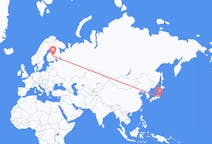 Flights from from Tokyo to Kuopio