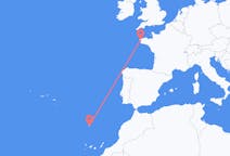 Flyrejser fra Funchal til Brest