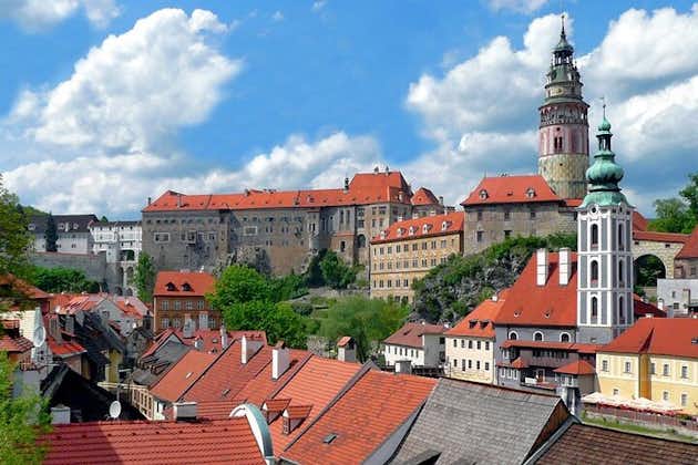 Privat transfer från Prag till Passau med mellanlandning i Cesky Krumlov