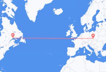 Flyrejser fra Sept-Îles, Canada til Ostrava, Tjekkiet