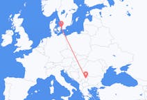 Flyreiser fra Niš, Serbia til København, Danmark