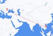 Flyg från Pleiku, Vietnam till Bukarest, Rumänien