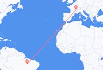 Flights from Araguaína, Brazil to Lyon, France