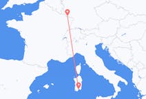 Flights from Saarbrücken to Cagliari