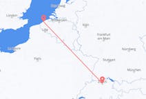 Flights from Zürich, Switzerland to Ostend, Belgium