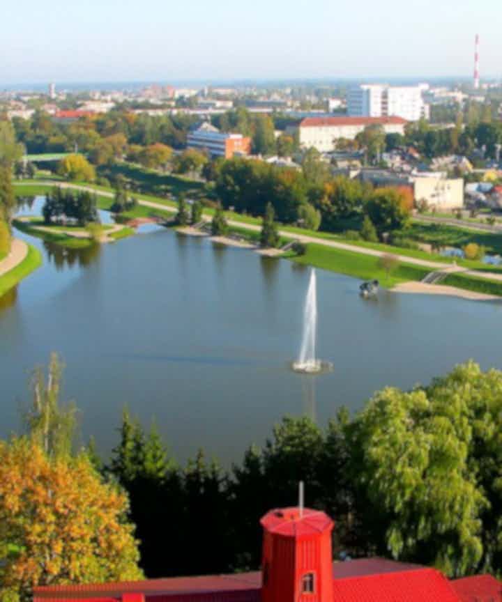 Hotele i obiekty noclegowe w Poniewieżu, na Litwie