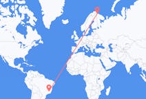 Flights from Belo Horizonte, Brazil to Kirkenes, Norway