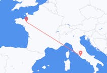 Flyg från Rennes, Frankrike till Rom, Italien