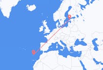 Flights from Vila Baleira, Portugal to Kardla, Estonia