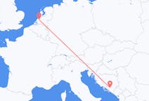 来自波斯尼亚和黑塞哥维那出发地 莫斯塔爾目的地 荷兰鹿特丹的航班