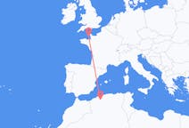 Flyg från Tiaret, Algeriet till Saint Helier, Jersey