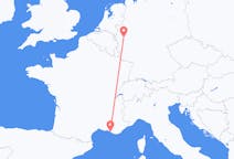 Flights from Marseille, France to Cologne, Germany