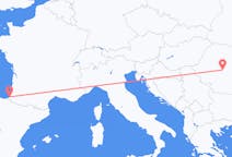 Flights from Sibiu, Romania to Biarritz, France