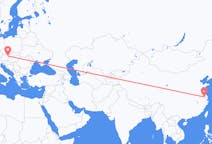 Flüge von Changzhou, China nach Wien, Österreich
