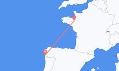 Flights from Rennes, France to Vigo, Spain