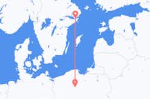 Flyreiser fra Bydgoszcz, til Stockholm