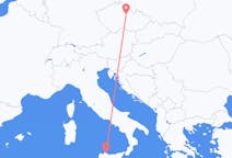 Flights from Pardubice, Czechia to Palermo, Italy