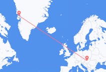 Flights from from Qaarsut to Budapest