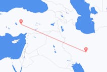 Loty z Isfahan, Iran do Nevşehiru, Turcja
