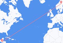 Flights from Guatemala City, Guatemala to Östersund, Sweden