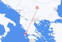 出发地 希腊从 凯法利尼亚岛目的地 保加利亚苏菲亚的航班