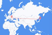 Flights from Kushiro, Japan to Oradea, Romania