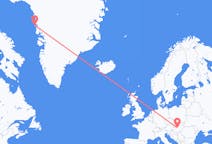 Flyrejser fra Upernavik, Grønland til Budapest, Ungarn