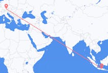 Flyrejser fra Semarang, Indonesien til München, Tyskland