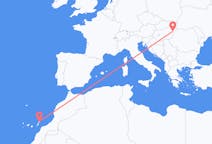Flights from Lanzarote in Spain to Debrecen in Hungary