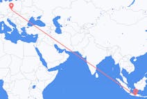 Flights from Yogyakarta, Indonesia to Pardubice, Czechia