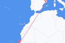 Flyreiser fra Dakar, til Barcelona
