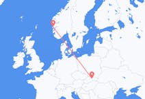 Vluchten van Poprad, Slowakije naar Bergen, Noorwegen
