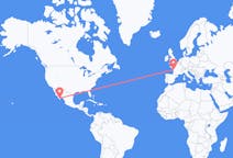 Flyg från La Paz, Mexiko till La Rochelle, Frankrike