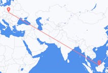 Flyg från Bintulu, Malaysia till Katowice, Polen