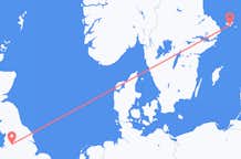 Flights from Mariehamn to Manchester