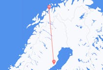 Voos de Tromsø para Umeå
