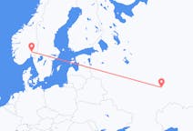 Flyg från Uljanovsk till Oslo