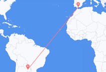 Flyrejser fra Asunción til Malaga