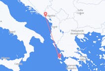 Flyreiser fra Tivat, Montenegro til Kefallinia, Hellas