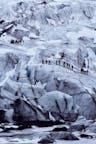 Gletsjervandringer i Vik, Island