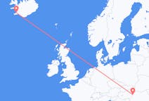 루마니아 오라데아에서 출발해 아이슬란드 레이캬비크로(으)로 가는 항공편