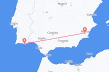 Vols de Murcie, Espagne vers District de Faro, portugal