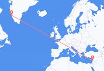Flyg från Beirut, Lebanon till Nuuk, Grönland