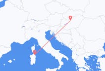 Vols d’Olbia, Italie pour Budapest, Hongrie