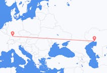 Flyreiser fra Atyrau, Kasakhstan til Stuttgart, Tyskland