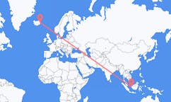 Рейсы из Понтианак, Индонезия в Эйильсстадир, Исландия