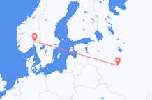 Voli from Mosca, Russia to Oslo, Norvegia