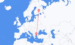 Flights from Savonlinna, Finland to Lemnos, Greece