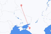 Vluchten van Krasnodar naar Brjansk